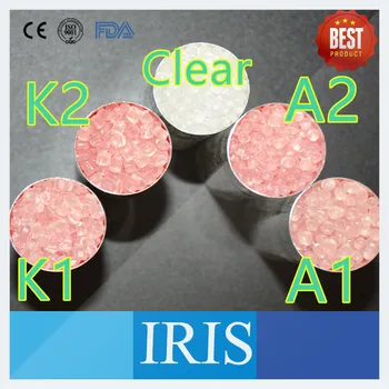 Лучшие продажи 500 г/лот K1 K2 A1 A2 Протез Valplast Гибкая акриловая частица розового цвета для частичных гранул смолы
