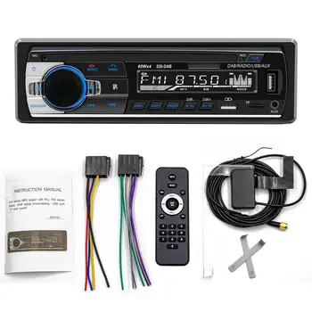 1 DIN Автомобильный радиоприемник FM-авторадио с TF U диском MP3-плеер Громкой связи Авто Стерео Мультимедиа Аудио в головном устройстве