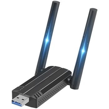 1 Шт. AX1800M USB Wifi Адаптер USB 3.0 WiFi Dongle Адаптер 2.4G/5G Двухдиапазонный Беспроводной Адаптер Для настольных ПК