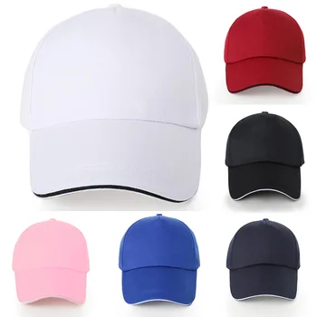 1 шт шапка унисекс повседневная гладкая акриловая крышка бейсбола регулируемые snapback шляпы для мужчин женщин хип-хоп кепка уличная папа шляпа оптом
