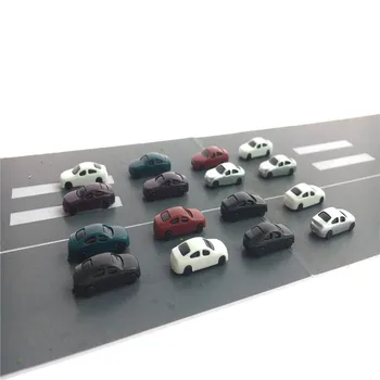 100шт 1/250 Масштаб Пластиковая модель автомобиля для Архитектуры, строительные наборы для Диорамы, игрушка