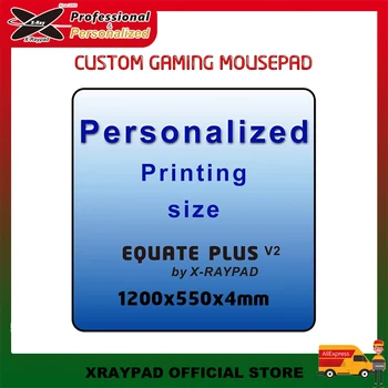 1200x550x4 мм Игровые коврики для мыши Xraypad Custom Equate Plus V2 от Free Stitch Настольный коврик