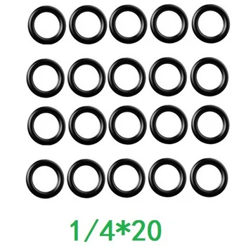 20 штук 1/4 M22 Уплотнительные кольца Резиновые Для Шланга мойки высокого давления, Быстроразъемный Соединитель, Инструменты Для полива, Аксессуар для полива