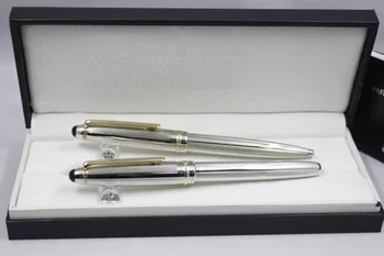 2022 Роскошная Шариковая ручка с металлическим роликом, Гелевые ручки для письма, школьные принадлежности Kawaii, Набор авторучек