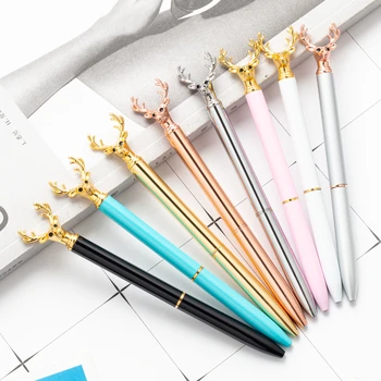 24 Шт. Офисные канцелярские принадлежности металлическая шариковая ручка elk spot оптом в скандинавском стиле подарки с оленями