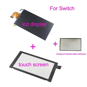 3 в 1 ЖК-дисплей с переключателем NS + сенсорный дигитайзер + клейкие полоски для Nintendo Switch NS Lite, внешний экран, оригинал