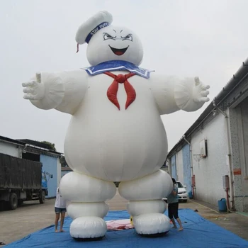 30-футовые или 16-футовые надувные Охотники за привидениями Остаются надувными Marshmallow Man с воздуходувкой для рекламы