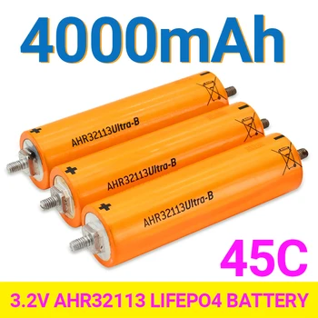45 подзаряжаемых высококачественных ферро-делитийфосфатных аккумуляторов большой емкости для аккумулятора a123 ahr32113 lifepo4 3,2 В 4,0 Ач