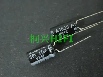 50 шт./лот японские оригинальные алюминиевые электролитические конденсаторы серии Rubycon YXM бесплатная доставка