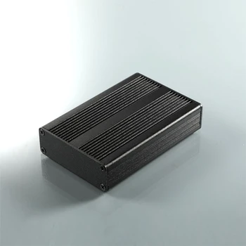 55*19*80 мм Алюминиевый профиль Корпус печатной платы Корпус электронных компонентов Проектная коробка черный