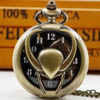 All Hunter крутые полые кварцевые карманные часы ожерелье Подарок для детей и студентов relojes de bolsillo
