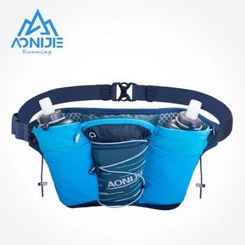 AONIJIE W8104 Спорт на открытом воздухе, легкая поясная сумка, Поясная сумка для гидратации, двойные резервуары для воды Для Бега, Фитнеса