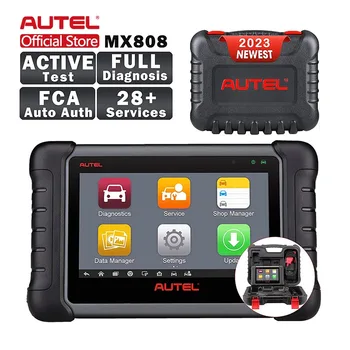 Autel Maxicheck MX808 MX808TS MaxiCOM MK808BT MK808 MK808TS OBD2 Сканер Считыватель Кодов Автомобильные Диагностические Инструменты 18 Сервисных функций