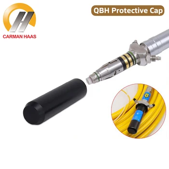Carmanhaas QBH Защитный Колпачок Волоконно-Лазерный Защитный Стеклопакет Пылезащитные Колпачки для Лазерного источника Raycus MAX Fiber Cutting Machine