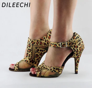 DILEECHI/ Брендовая качественная обувь для латинских танцев, женская обувь для бальных танцев, обувь для вечеринок на очень высоком каблуке 10 см, обувь для танцев в стиле Сальса