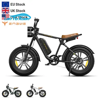 EU Stock ENGWE M20 Новое Поступление Электрический Велосипед 20 дюймов С Толстыми Шинами Велосипед 750 Вт Полностью ударный Электрический Горный Велосипед