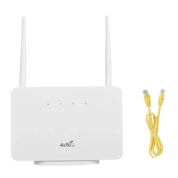 H106 4G LTE CPE Маршрутизатор 150 Мбит/с Беспроводная карта К сетевому кабелю RJ45 LAN WAN Внешняя Антенна WiFi Модем EU Plug