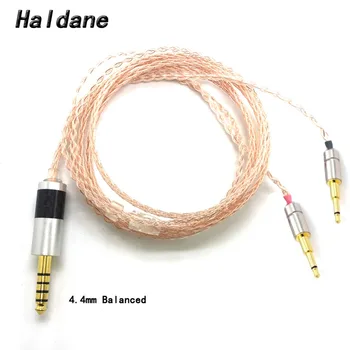 Haldane 3.5/2.5/4.4 мм Сбалансированный монокристаллический медный кабель для обновления наушников для HD477 HD497 HD212 pro EH250 EH350 Oppo PM-1 PM-2