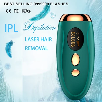 IPL-Эпилятор для удаления волос Мини Ручной Лазерный Эпилятор для всего тела, Постоянный Безболезненный Depilador 999999, флэш-средство для удаления волос
