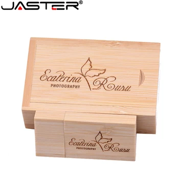 Jaster universal USB2.0 деревянная двухтактная коробка блок w011 USB-накопитель love USB flash drive маленький подарок 16 ГБ 32 ГБ