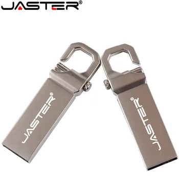 JASTER USB флэш-накопитель 64 ГБ Металлический флеш-накопитель USB-накопитель 32 ГБ Флеш-накопитель реальной емкости 16 ГБ USB флэш-накопитель Бесплатная доставка