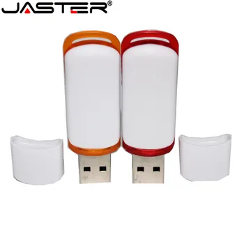 JASTER горячая мода креативный мультяшный USB флэш-накопитель 2,0 4 ГБ/8 ГБ/16 ГБ/32 ГБ/64 ГБ пластиковая прямая полоса USB memory stick