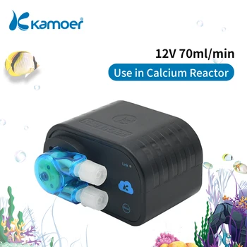 Kmaoer 70 мл/мин X1 PRO T Регулируемый WiFi 12 В Дозирующий насос для кальция для аквариума, поддерживающий управление iOS и Android
