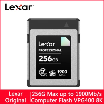 Lexar CF Card CompactFlash 128 ГБ до 1900 М VPG400 8 К Интерфейс TypeB Карта флэш-памяти 256 ГБ CF-карты Full HD Для Видео Камеры
