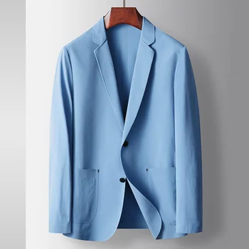 Lin2711-тонкий пиджак для костюма, дышащий и эластичный без следов