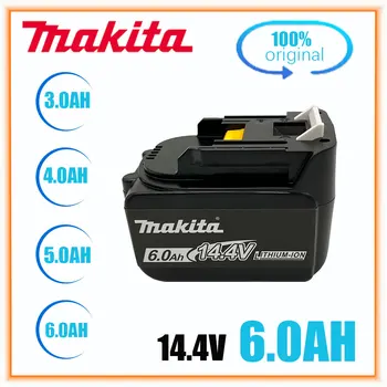 Makita 3.0AH 4.0Ah 5.0AH 6.0Ah 14.4V Светодиодный индикатор перезаряжаемой батареи для BL1430 BL1415 BL1440 196875-4 194558-0 195444-8