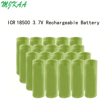 MJKAA 8-20 штук 18500 1400 мАч 3,7 В литий-ионная аккумуляторная батарея Перезаряжаемые литиевые батареи для светодиодного фонарика