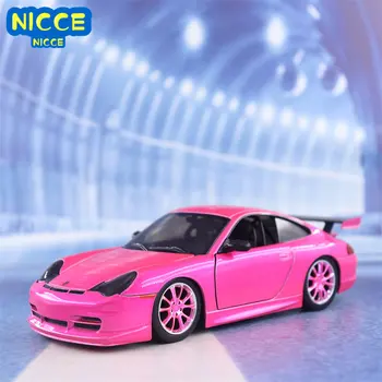 Nicce 1:24 Porsche 911 GT3 RS Высокая Имитация Литья под давлением Автомобиля Из Металлического Сплава Модель Автомобиля Коллекция детских игрушек Подарки J283