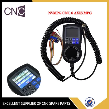 NVMPG CNC 6-осевой MPG Ручной генератор импульсов с маховичком и ЖК-дисплеем Mach3 (используйте только нашу компанию, версию V2 NVUM, NVEM