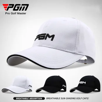 PGM Дышащие хлопковые кепки для гольфа для женщин, Мужские солнцезащитные кепки Унисекс для гольфа, Теннисная кепка с защитой от ультрафиолета, открытый солнцезащитный козырек для бейсбола