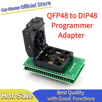 QFP48-DIP48 Программный адаптер IC Тестовый разъем 0,5 мм Picth LQFP48-DIP48 Универсальный программатор IC Nand Flash