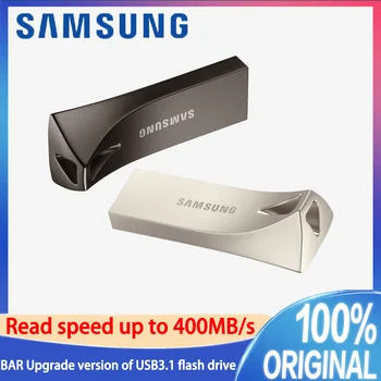 Samsung оригинальный USB 256 ГБ 64 ГБ 128 ГБ Usb3.1 Флеш-накопитель Крошечный флешка Высокоскоростное запоминающее устройство Металлический мини-накопитель USB флэш-накопитель