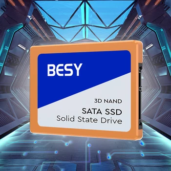 SSD 128 ГБ 256 ГБ 512 ГБ 1 ТБ 2,5-дюймовый жесткий диск Портативный твердотельный диск SATA 3 Для внутреннего хранения компьютера
