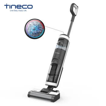 Tineco Floor one 2.0 LCD Беспроводной ручной пылесос для влажной и сухой уборки со шваброй