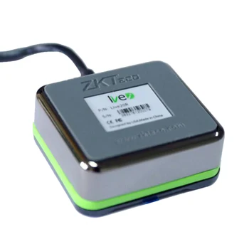 USB-биометрический сканер отпечатков пальцев, Считыватель отпечатков пальцев Live20R, USB-считыватель ZK live 20R ID, USB-датчик отпечатков пальцев
