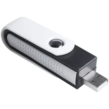 USB-ионный Кислородный бар, Освежитель воздуха, Очиститель ионизатор для ноутбука, черный + белый