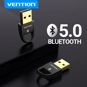 Vention USB Bluetooth 5,0 Адаптер Ключа для Airpods ПК PS4 Принтер Динамик Мышь Музыкальный Приемник Передатчик aptx USB Bluetooth