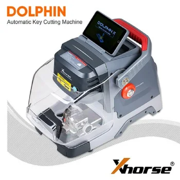 Xhorse Dolphin II XP-005L XP005L Автоматический портативный станок для резки ключей с регулируемым экраном и встроенным аккумулятором