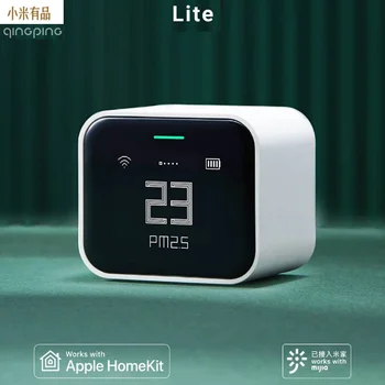 Youpin Qingping Air Detector Lite Retina Touch IPS Экран Сенсорное управление Pm2.5 Приложение Mihome Управление воздушным монитором Работа с Homekit