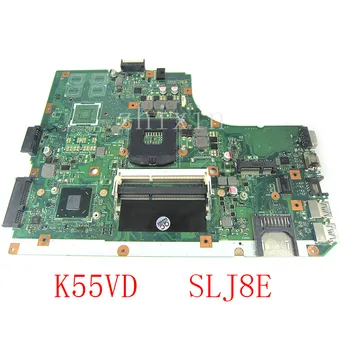 yourui для материнской платы ноутбука ASUS K55VD PGA 989 REV.3.1 60-N89MB1300 DDR3 протестирована нормально