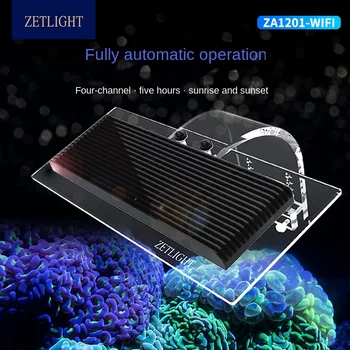 ZETLIGHT ZA-1201AI светодиодный светильник для выращивания кораллов в аквариуме с морскими рифами белого и синего цвета SPS LPS color grow