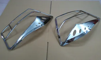 Автомобильный Стайлинг, хромированная крышка заднего фонаря для Honda City/Aria 2009-2012