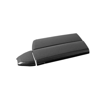 Автомобильный центральный Подлокотник Коробка Панель Отделка Защитная крышка Наклейка для Mercedes Benz ML ABS Аксессуары для интерьера