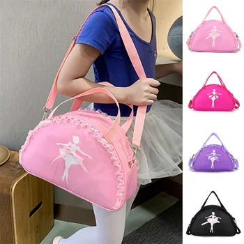 Балетные танцевальные сумки Кружевная сумочка Водонепроницаемая сумка Принцессы Для женщин и девочек, Прекрасный Балетный Танцевальный рюкзак для девочек, Балетная сумка, сумочка