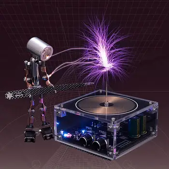 Беспроводной Музыкальный Динамик Электрическая Дуговая игрушка С маленькими светодиодными лампочками Универсальный Громкоговоритель для экспериментов в классе Учебные инструменты