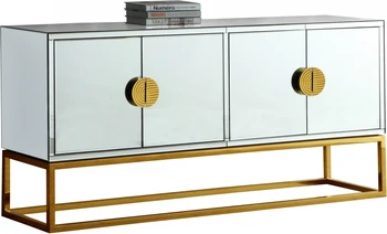 Буфетный Сервант стол Консольный Стол золотая Нижняя Полка Шкаф Для Хранения Стол Бытовая Кухонная Мебель сервант для кухни